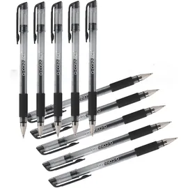 Q-Connect Gelschreiber Schwarz 0,7 mm 5 St.