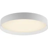 Schöner Wohnen Tavoli 1 LED Deckenleuchte 49 cm weiß Aluminium Kunststoff Metall