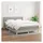 vidaXL Boxspringbett 140 x 200 cm Hellgrau