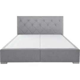 Home Affaire Boxbett HOME AFFAIRE "Tynan", grau, B:194cm L:210cm, Komplettbetten, Boxspringbett, wahlweise mit Bettkasten, in H2, H3 & H4 erhältilich