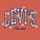 Levi's T-Shirt LEVI'S KIDS "LVG LEVIS CHAMBRAY APPLIQUE TO", Mädchen, Gr. 10 (140), orange (hot coral), Jersey, Obermaterial: 60% Baumwolle, 40% Polyester, bestickt, normal hüftbedeckend, Rundhals, Shirts T-Shirt, for Girls, mit Logo-Stickerei