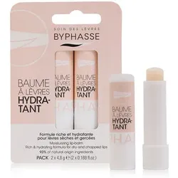 Byphasse  Lippenpflege Feuchtigkeitsspendender Lippenbalsam 2 Stk  in multifarben, Einheitsgrösse