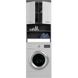WELLTIME SIENA 63 x 191 x 24 cm grau/silberfarben