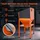 Vevor Sandstrahlkabine Aluminium/Stahl 60 Gallonen orange mit Ständer, Strahlpistole und 4 Düsen