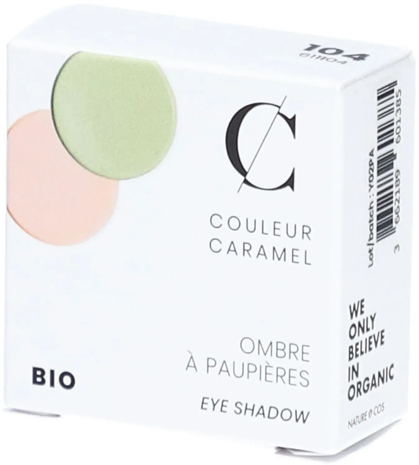 Couleur Caramel Bio-Lidschatten Nr. 104