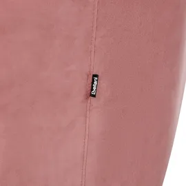 Beliani Sofa Samt 3-Sitzer Rosa
