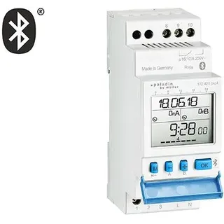 HUGO MÜLLER Paladin Schaltuhr mit Gangreserve 2-Kanal 16A
