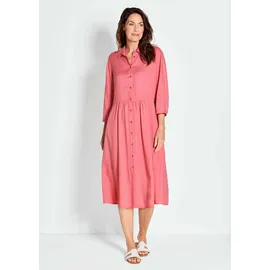 GOLDNER Luftiges Hemdkleid Midi Koralle 54