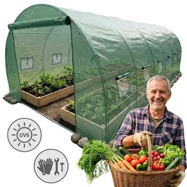 EDENIA Großer Garten Folientunnel VERNA 3 x 6 m
