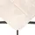Beliani Drehsessel LIA Samt 70 x 75 x 70 cm Beige mit Hocker