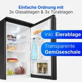 Bomann VS 7255 Kühlschrank (87 l, 835 mm hoch, Schwarz)