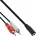 Cinch/Klinke Kabel an 3 Klinke-Buchse 1 0m 89940A