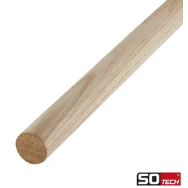 SOTech Eiche Rundstab 80 x 3 x 3 Braun