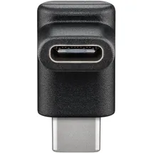 goobay 55556 USB-C auf USB-C 90° - black