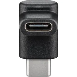 goobay 55556 USB-C auf USB-C 90° - black