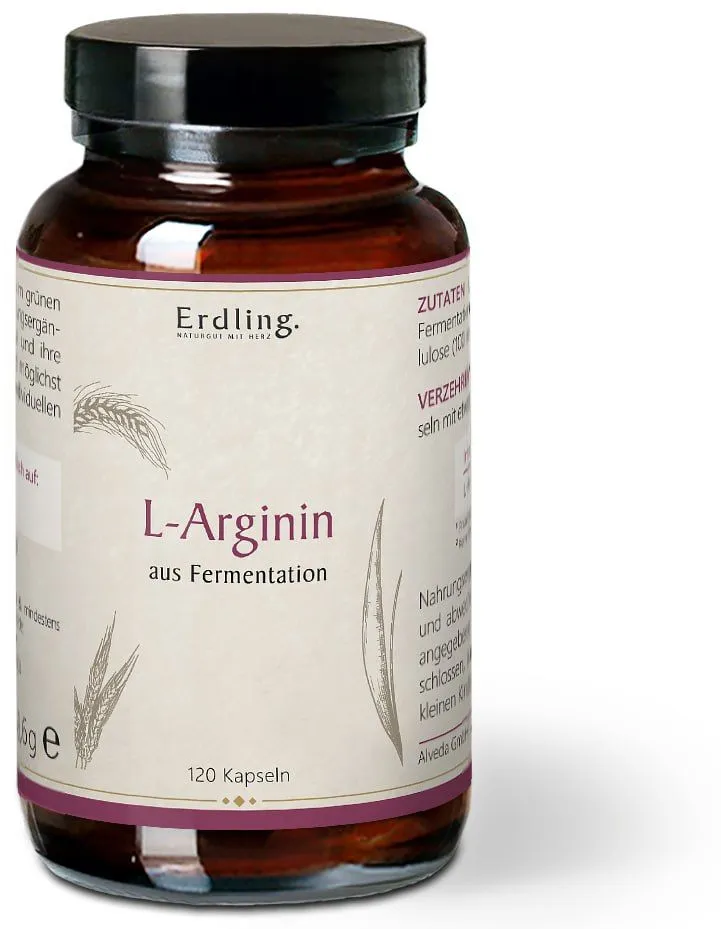 Erdling L-Arginin - Kapseln 120 St