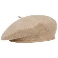 Seeberger Baskenmütze (1-St) Wollbaske beige