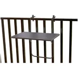 Alco Balkonhängetisch grau