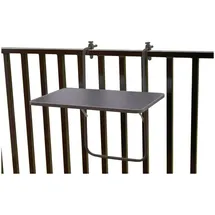 Alco Balkonhängetisch grau