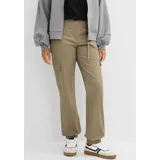 bonprix Cargohose modern grün 42