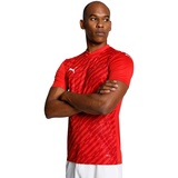 Puma teamULTIMATE Jersey T-Shirt, Rot,