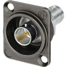 Neutrik NBB75DFIX BNC-UHD-Durchgangs-Einbaubuchse, 75 Ω, isoliert
