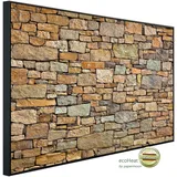 Papermoon Infrarotheizung Steinwand, sehr angenehme Strahlungswärme bunt