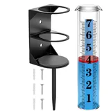 Renopfect Garten Regenmesser - Verstärkt Frostsicher,Garten Regenmesser mit Erdspieß - Für Landwirtschaft, Gewächshäuser, Terrassen, Balkone, Rasen, Gärtner, Wetterbegeisterte, Hausbesitzer