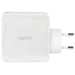 LogiLink PA0281 - USB-Ladegerät 100 w USB-C USB-A GaN - PC-/Server Netzteil - USB Typ C