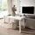 SKRAUT HOME Ausziehtisch 160 x 73 x 90 cm weiß