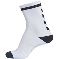 hummel Elite Indoor Sock Low Socken Weiss F9124