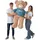 CREACIONES LLOPIS Mifi Love Bär 140 cm Braun/Beige