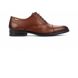Pikolinos für Herren. M7J-4184 Bristol Lederschuhe M7J Leder (42), Braun, Wohnung, Schnürsenkel, Lässig