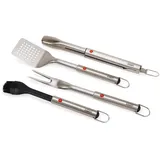 Joseph Joseph Grillbesteck Set 4-tlg. Edelstahl Weiß