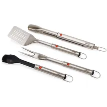 Joseph Joseph Grillbesteck Set 4-tlg. Edelstahl Weiß