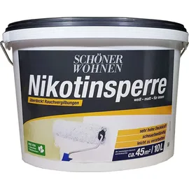 Schöner Wohnen Nikotinsperre Weiß matt 10 l