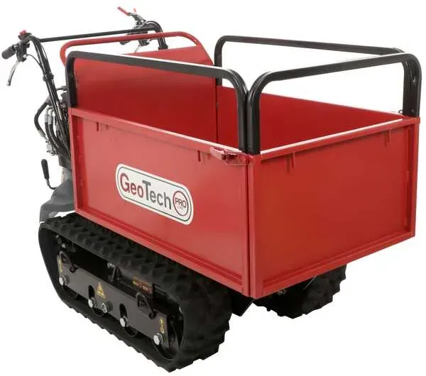Raupendumper GeotechPro GeoPorter H-540E Hydro - Hydraulische ausziehbare Mulde 500Kg