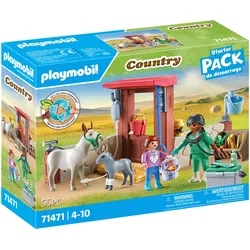 PLAYMOBIL 71471 - Country - Tierarzteinsatz bei den Eseln