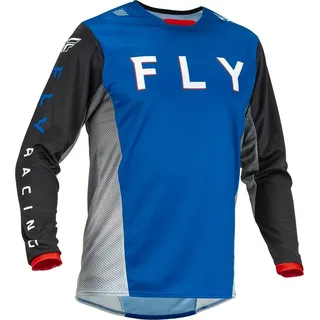 FLY RACING Kinetic Kore Motocross Jersey, schwarz-blau, Größe S