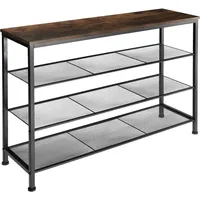 Tectake Portsmouth 100 x 73 x 31 cm braun / braun