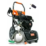 DAEWOO Benzin Hochdruckreiniger 7 PS  207 bar Terassenreiniger inkl Dreckfräse