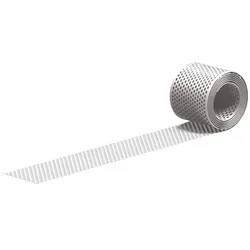 SAREI Vogelschutz Lüftungsgitter, Kunststoff (PVC), Länge: 500 mm, weiß - weiss