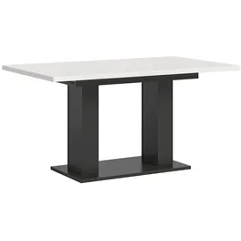 inn.furn Home-X 150 - 190 x 76 cm weiß/grau