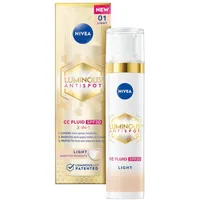 NIVEA LUMINOUS630® Anti-Tönung Creme CC SPF 30, Farbton 01/light 40ml