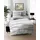 KAEPPEL Motion Mako-Satin schiefer 135 x 200 cm + 80 x 80 cm
