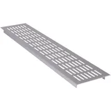 WALLAIR Leichtmetallgitter Silber (L x B x H) 480 x 100 x 16mm N35847
