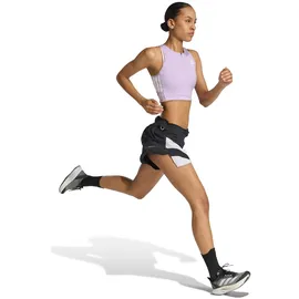 adidas Running Gel Pocket Crop Sport-top Powder Plum L