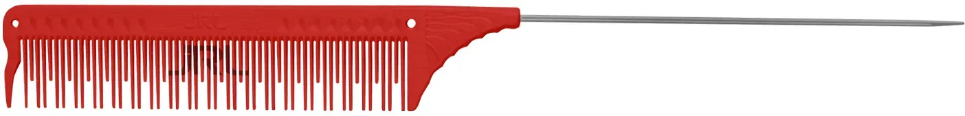 JRL Nadelstielkamm mit Toupierzahnung 8,8“