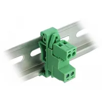 DeLock 66078 - Terminalblock Raster gewinkelt 2Pin (G), Druckerpatrone