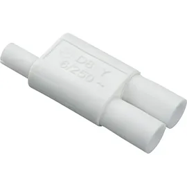 Elektra Mini-Stecker Y-Verteiler 230 V, Leistung max. 550 Watt